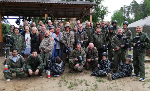 Третий Альфа-турнир по пейнтболу